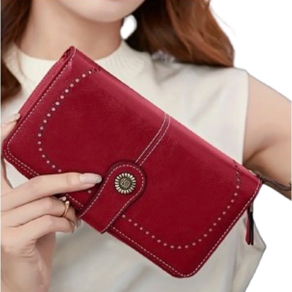 NEW Charm Infinite RFID Faux Leather Wallet - Picture 12 of 12